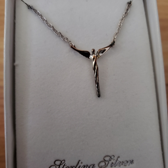 Angel of Reconciliation Sterling Silver Necklace - Picture 3 of 3